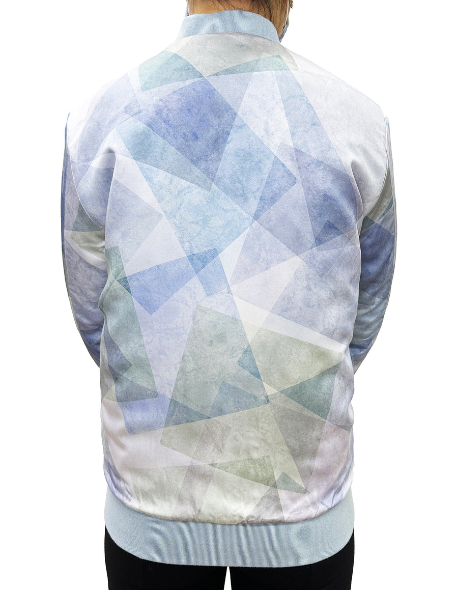 COTTON QUILTED REVERSIBLE BOMBER JACKET