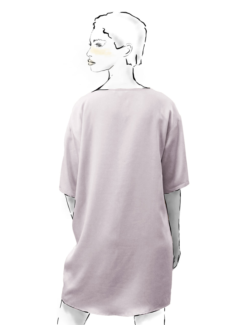 LYOCELL T-SHIRT DRESS